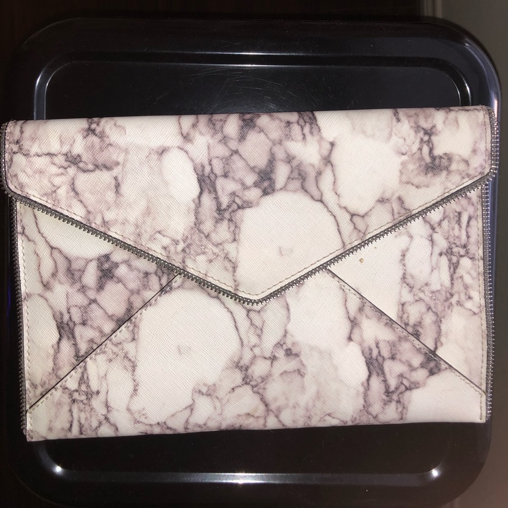 Rebecca Minkoff Marble Envelope Clutch!